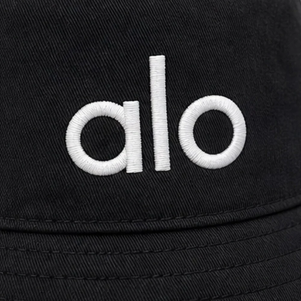 ALO Yoga Black Running Bucket Hat NWT